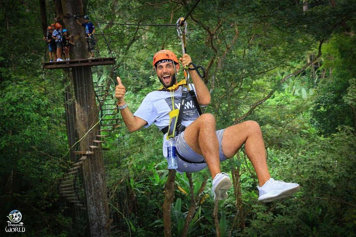 Hanuman World 32 platforms + Skywalk+ Roller with meal