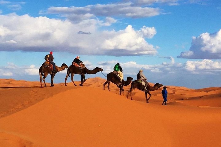 Overnight Camp Camel Trekking In Merzouga