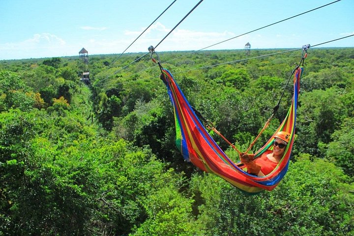 Ancient Adventure: Tulum Ruins with ziplines, cenote & buffet