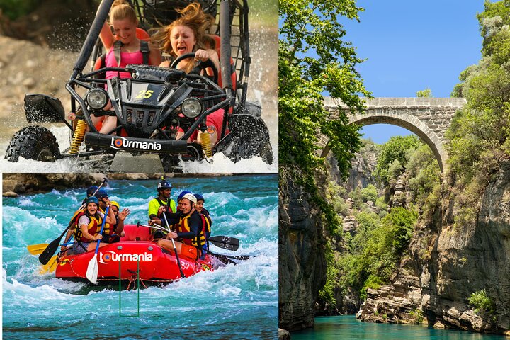 Buggy Safari and Rafting Adventure from Alanya