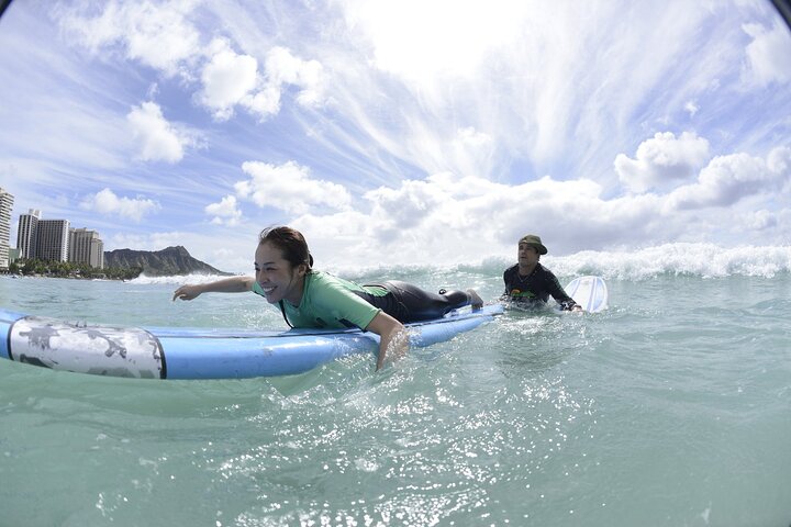 Private Surf Lesson at Waikiki Beach