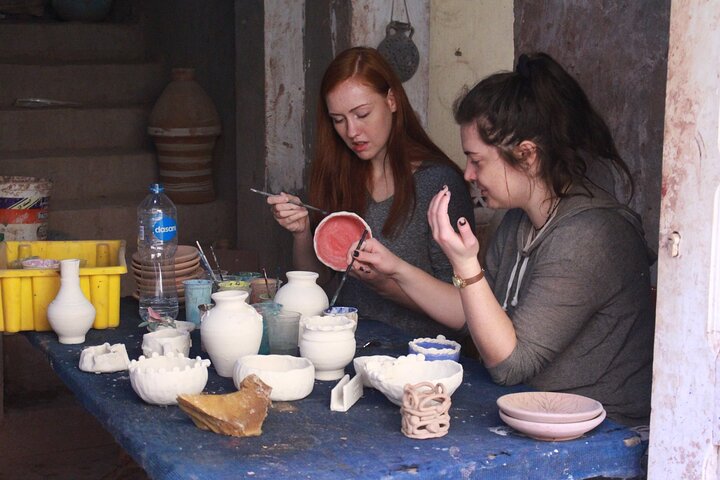 Private Cairo Unusual Tour To Pottery Workshop for Beginners