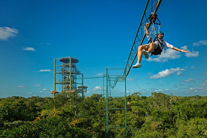 Cancun Extreme Zipline Canopy Tour