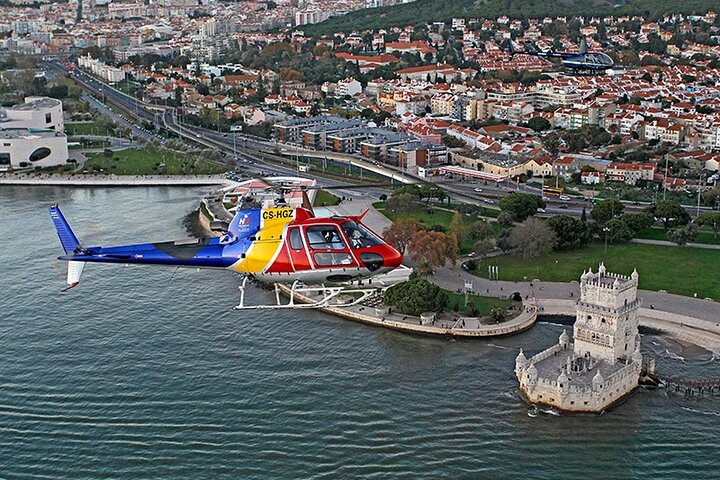 Lisbon: Helicopter Tour over Belém