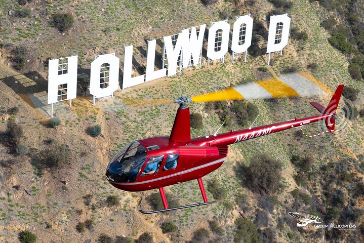 Hooray for Hollywood 35-Minute Helicopter Tour
