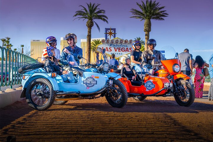 2-Hour Private Guided Sidecar Tour in Las Vegas