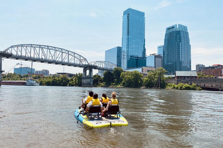 Pedal Drive Kayak Rental in Downtown Nashville