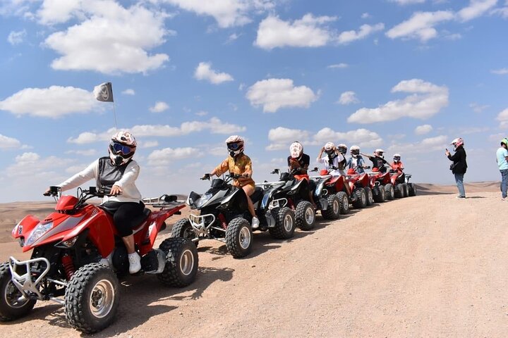 Agafay desert quad bike adventure