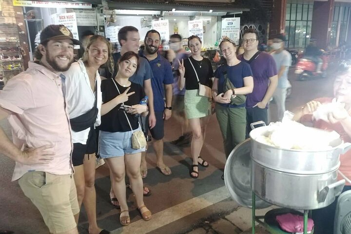 AUTHENTIC Hanoi Street Walking Foodie Tour By Night Time