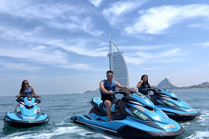 Dubai: 30min Jet Ski: Burj Al Arab w Pics, Videos, free Ice Cream