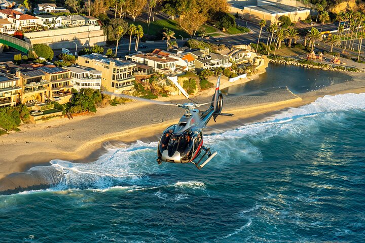 Coastal California Helicopter Tour from Long Beach