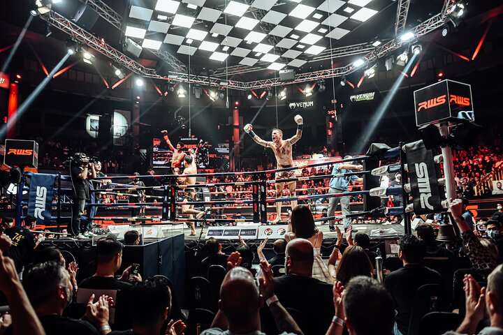 Muay Thai Boxing Match Tickets at Rajadamnern Stadium in Bangkok