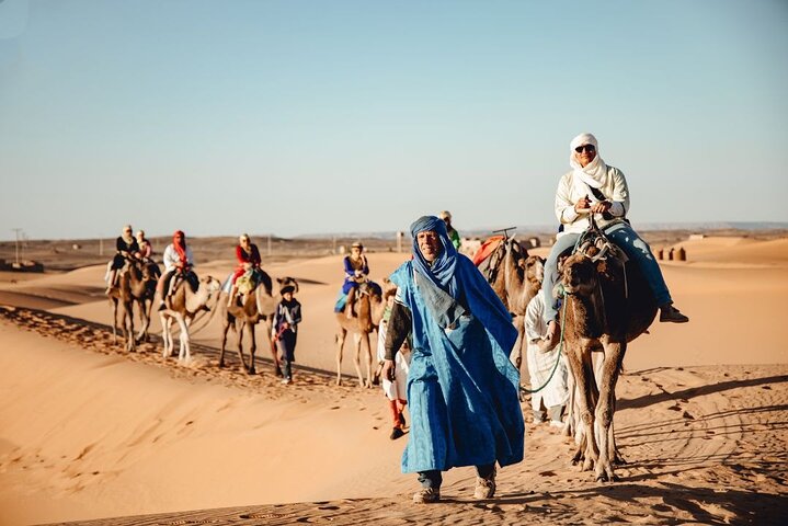 2 Nights in Luxury Camp and Camel Trekking in Merzouga Desert