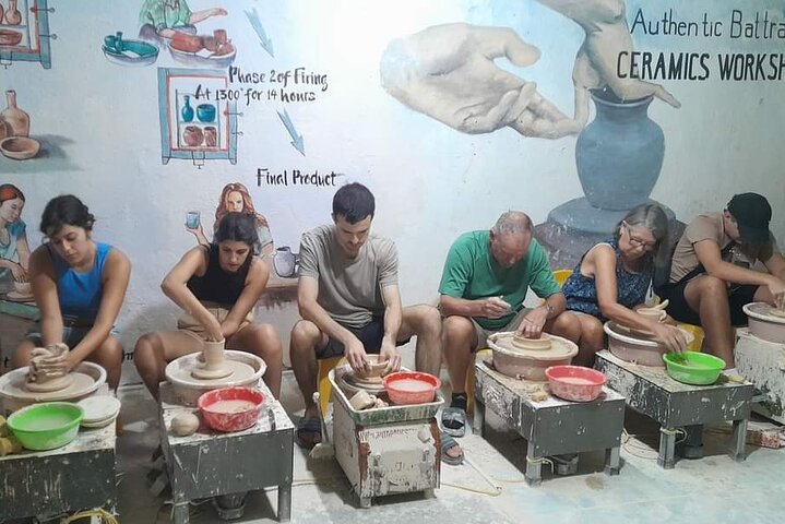 Bat trang Pottery Class in Hanoi Old Quarter/Handmade experience