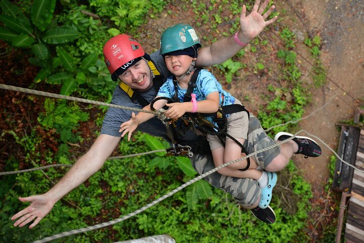 Phuket Rainforest Zipline Adventure at Hanuman World