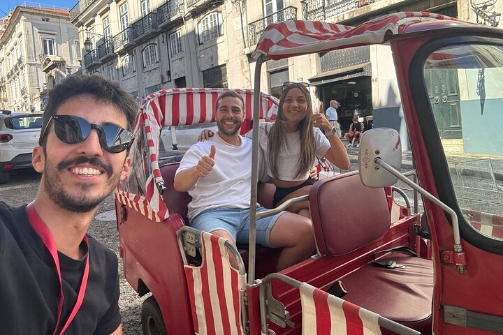2h Lisbon Private Historical Center Tour by Tuk Tuk