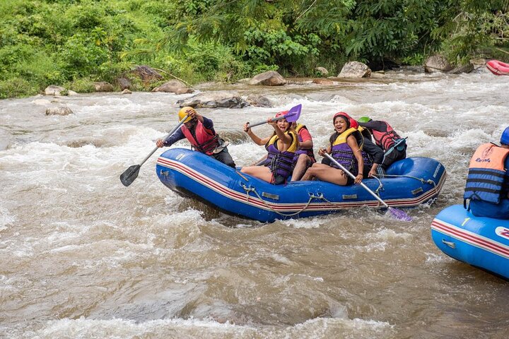 Rafting and Waterfall Tour from Phuket with 5 station Zipline