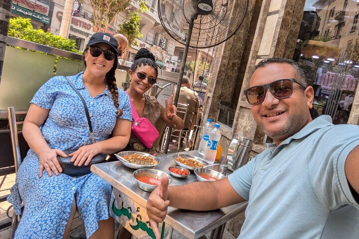 Cairo Food Tour in local places & Egyptian Mint Tea