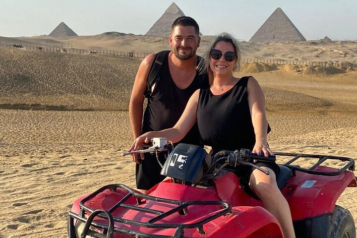60 Min Quad Bike Ride Private Tour from Cairo or Giza
