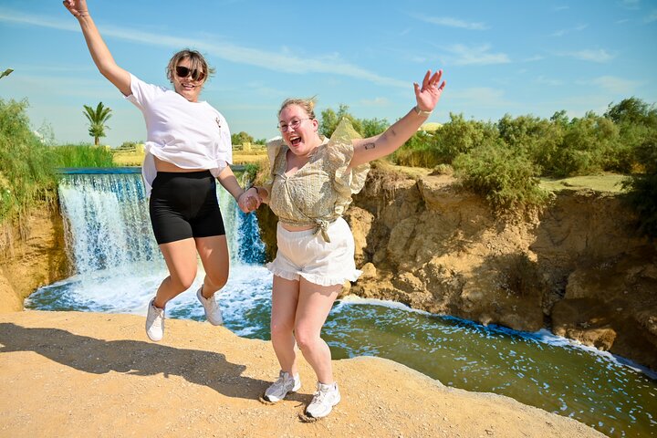 From Cairo 4x4 Safari, Camel Ride, Magic Lake, Waterfalls & Lunch