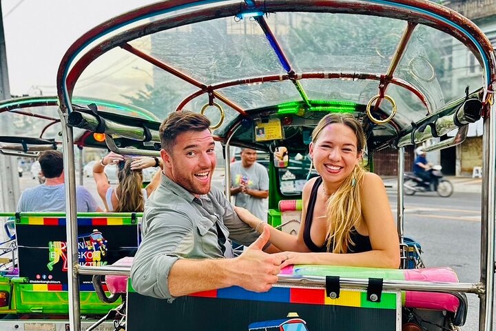 Bangkok 3-in-1 Tour: Longtail Boat,TukTuk & Street Food Adventure