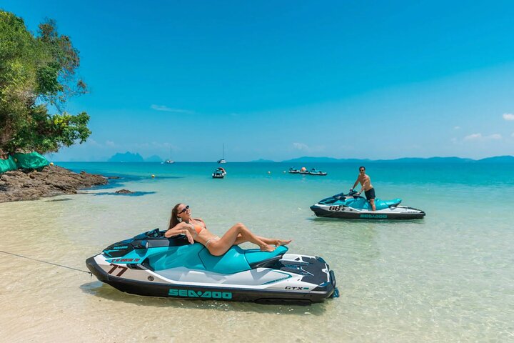 4 Hours and 50km Jet Ski Tour to 6 Phuket Islands