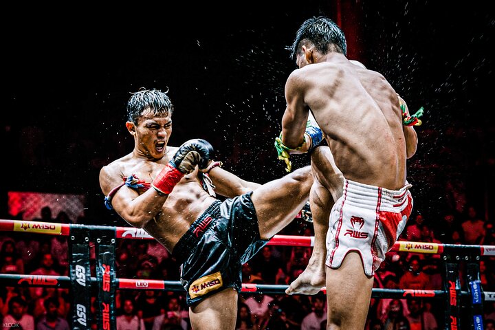 Bangkok Muay Thai Boxing Match at Rajadamnern Stadium