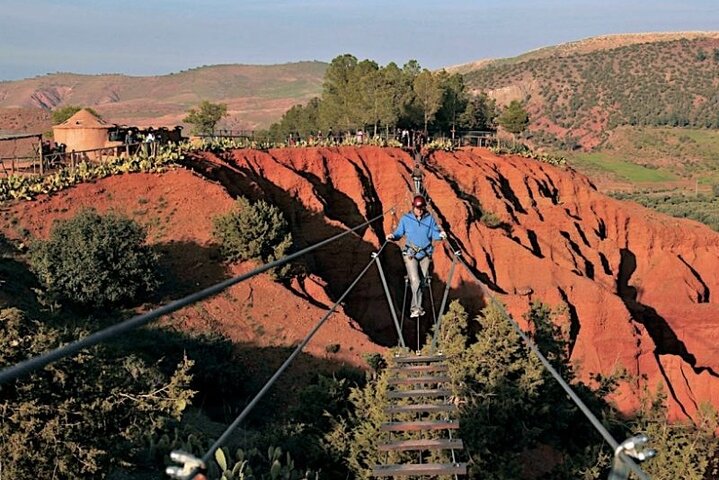 Atlas Zip Line and Hike Adventure from Marrakesh