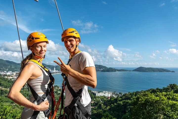 Erawan Patong Ultimate Zipline with Ocean View from Phuket