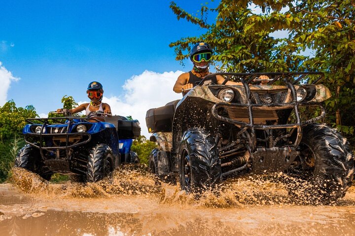 ATV Adventure, Interactive Bridges, Ziplines, Cenote and Lunch