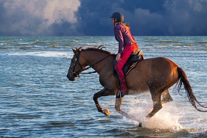 Casablanca Sunset Fun Horseback Ride on the Beach