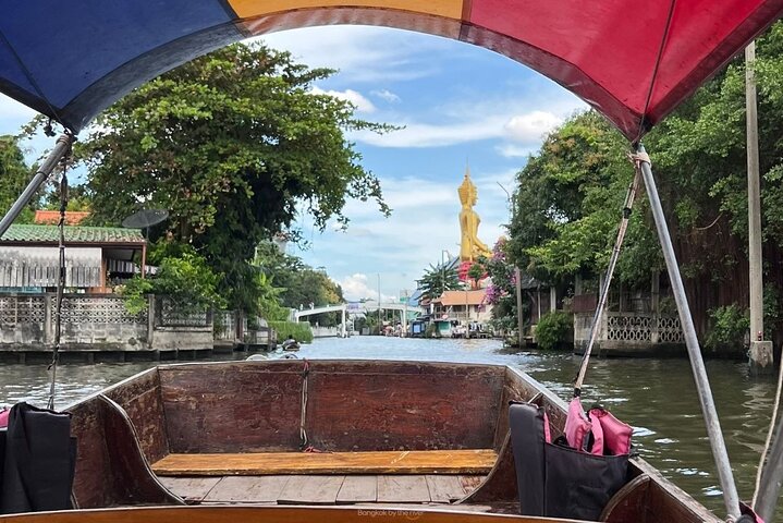 3 Hours Private Bangkok Canal Boat Tour by Traditional Flat Boat