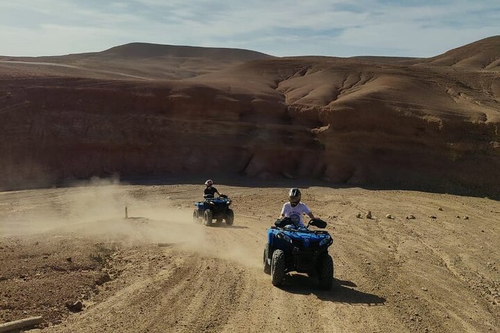 Private Agafay Desert Off-Road ATV Quad Adventure: Half-Day Tour