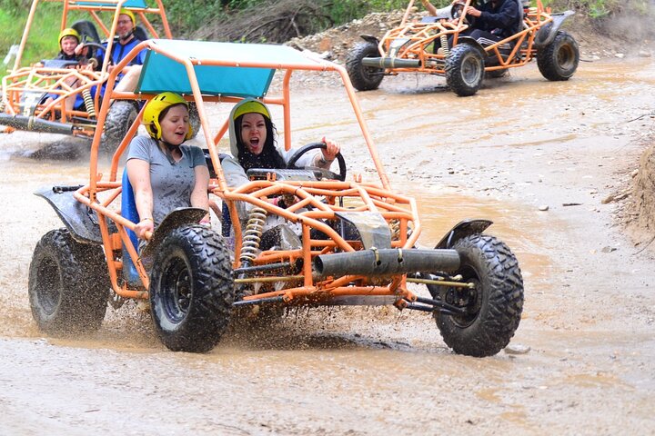 Antalya: Rafting, Jeep Safari, Buggy & Zipline 4-in-1 Combo Tour
