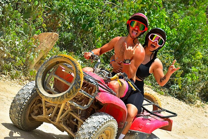 Off-Road Adventure in Cancun, ATVs, Ziplines and Cenote splash