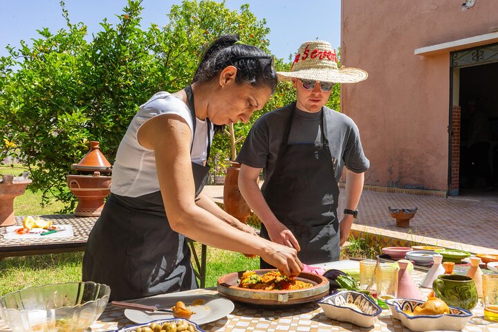 Moroccan Cooking Class at a Traditional Farm with Pickup