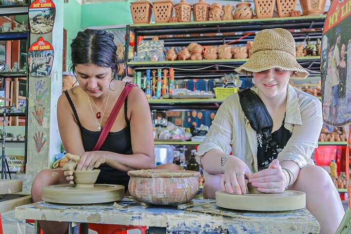 Bat Trang Ceramic Village Half-day Vespa Tour from Hanoi