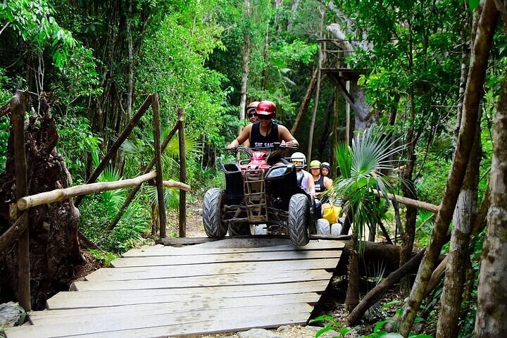 Cancun ATV Adventure, Horseback Riding, Zip Lines, and Cenote