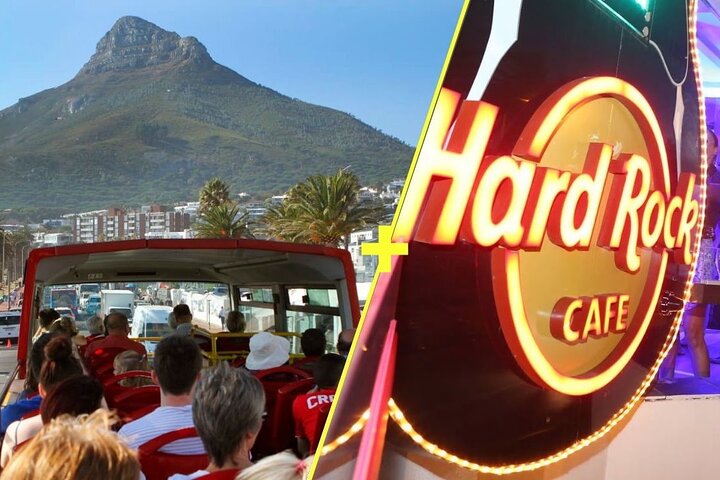 Cape Town Hop On Hop Off Tour with Hard Rock Burger