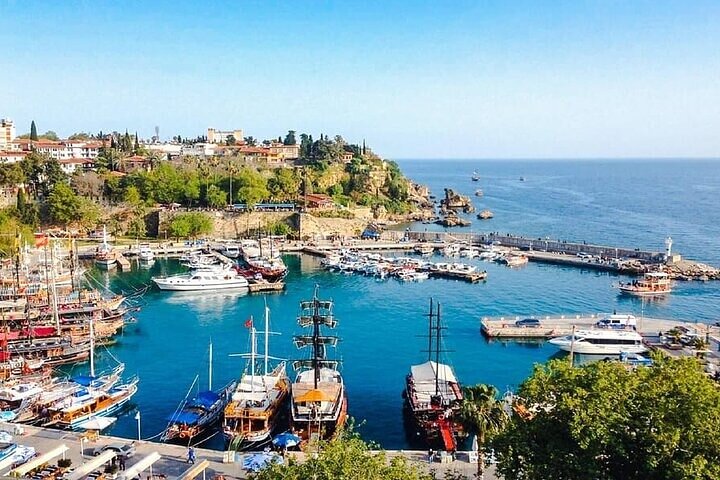 Antalya City Tour with Boat Trip and Waterfalls from Alanya