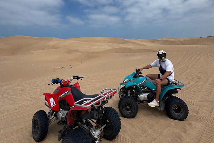 2 - Hour Quad Bike Adventure in Essaouira Desert with Moroccan Tea