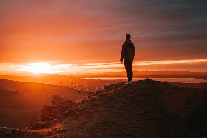 Arthur's Seat Sunset Hike with Mountain Guide