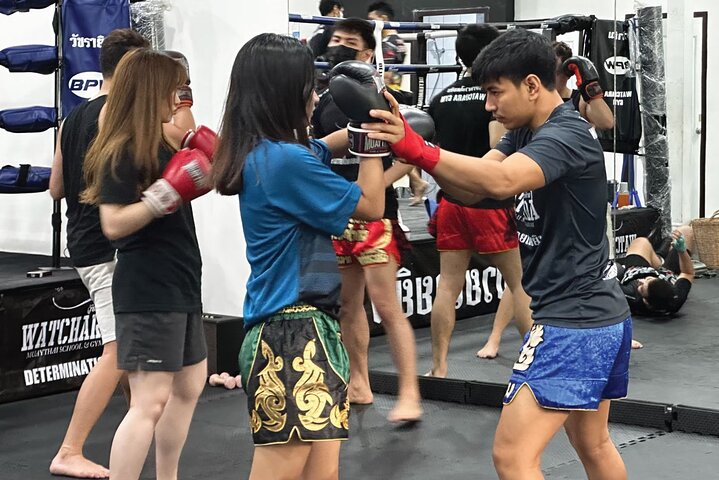 Private Muay Thai Class at Watchara Muaythai Gym in Bangkok