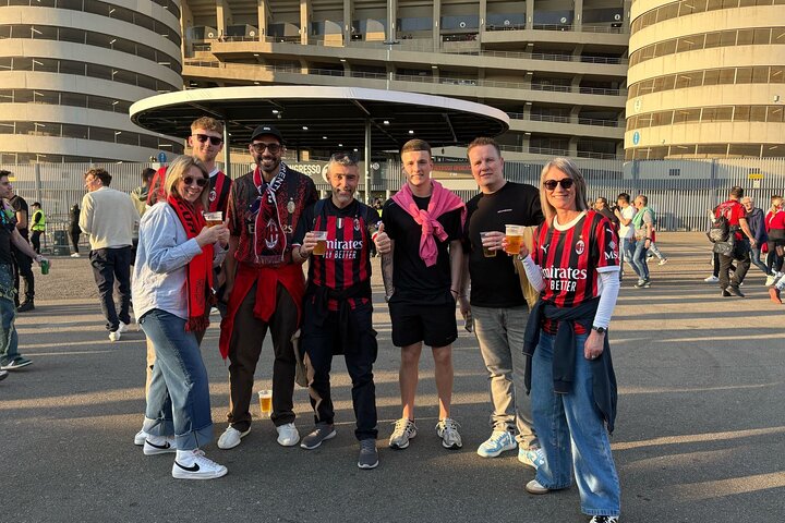 Milan: See a football game in Milan together with locals