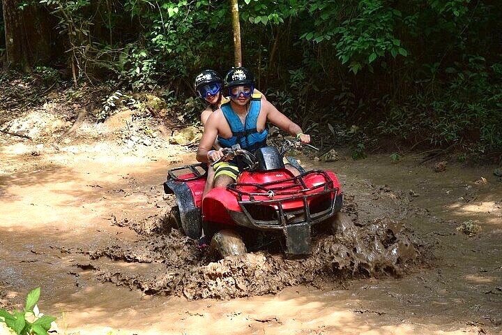 ATV Tour Zipline and Explore 2 Hidden Cenotes