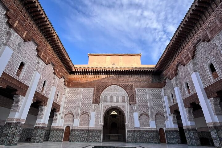Marrakech Cultural Tour Bahia Palace and Madrasa Ben Youssef