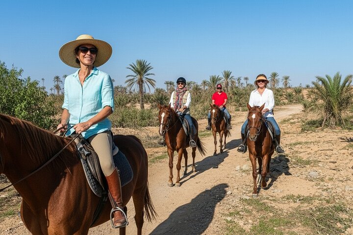 Exclusive Horseback Journey in Marrakech Palmeraie Oasis