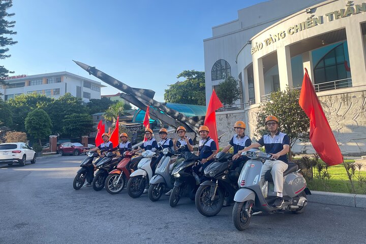 Hanoi City Tour Motorbike Adventure and Train Street Experience