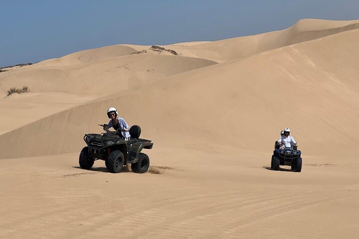 2h quad bike on the beach and in the dunes