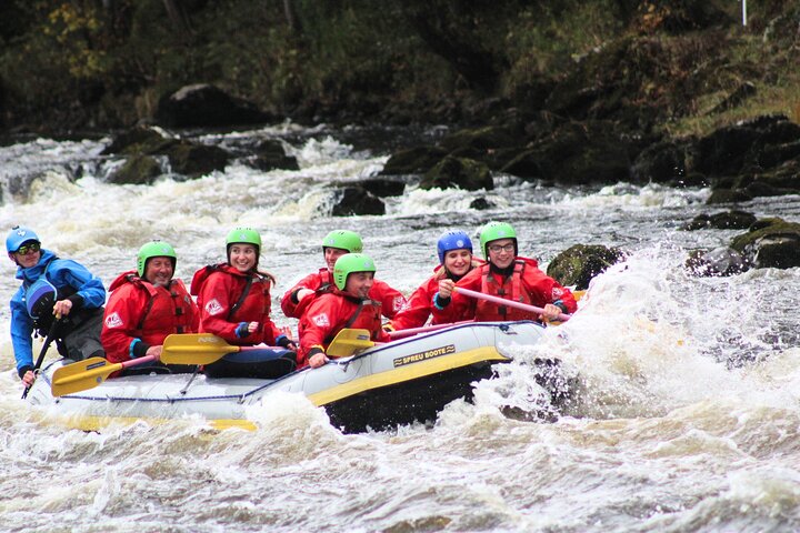 White Water Rafting on the River Tay from Aberfeldy